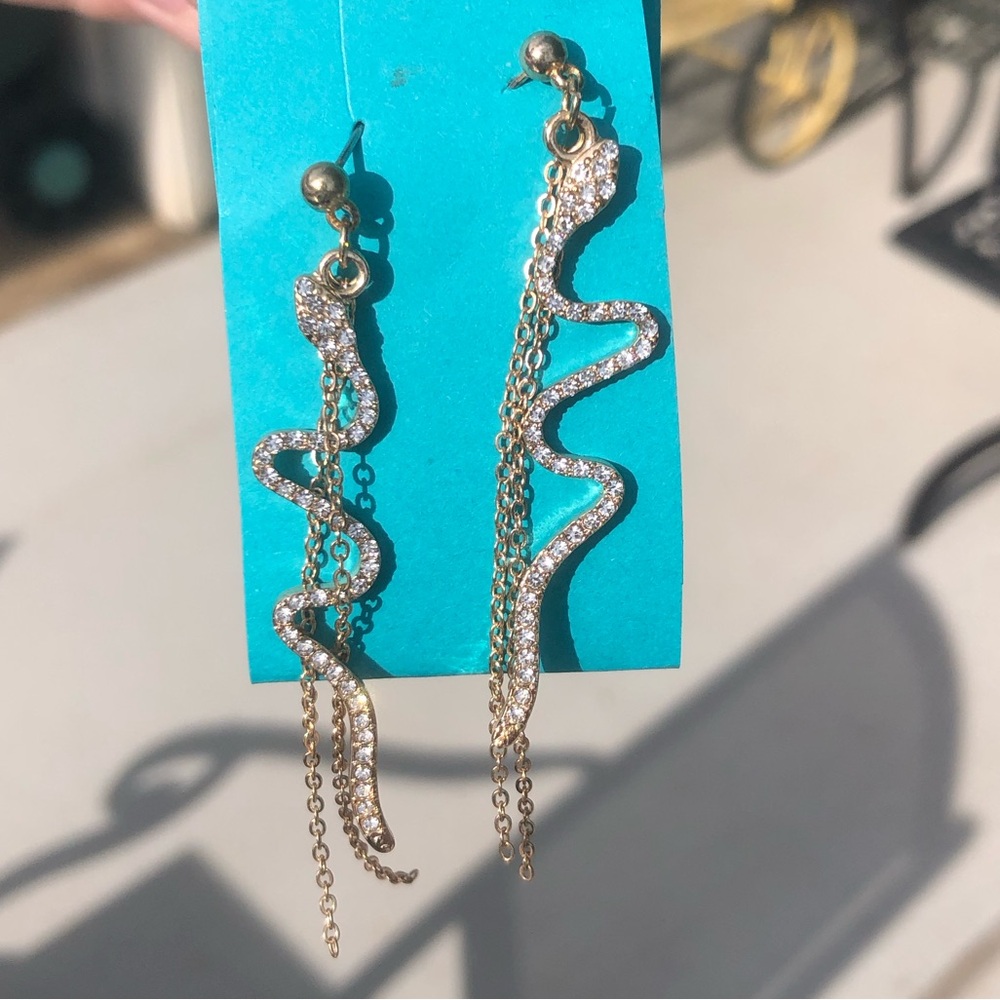 Snake Dangle Earrings